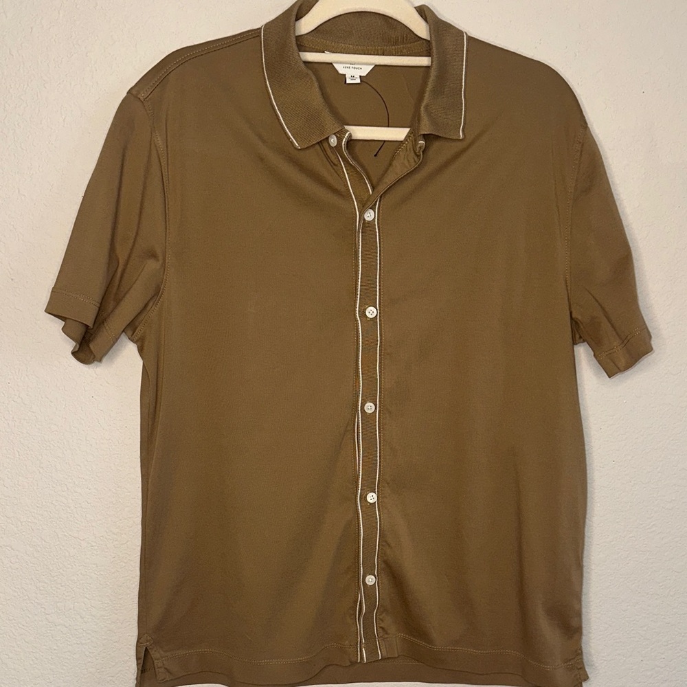 Banana Republic Men's‎ Brown Button Down Shirt